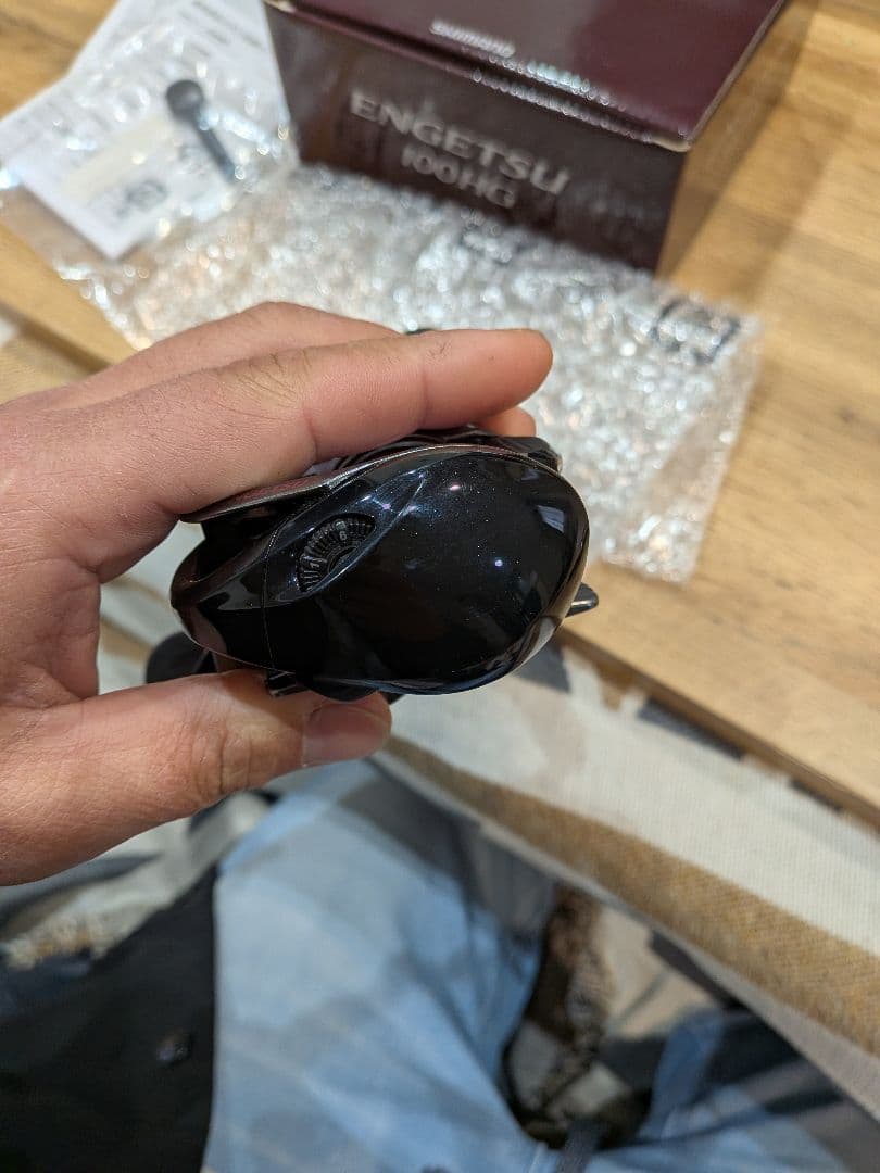 シマノタイラバリール　エンゲツ100HG 炎月