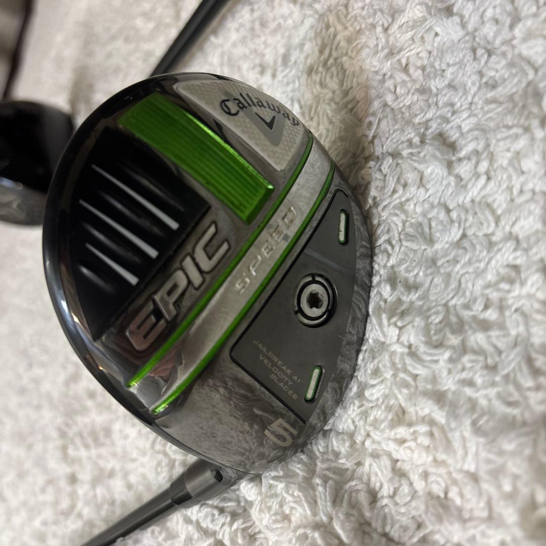 ベンタスブラック装着　1W/5Wセット　Callaway Epic Speed