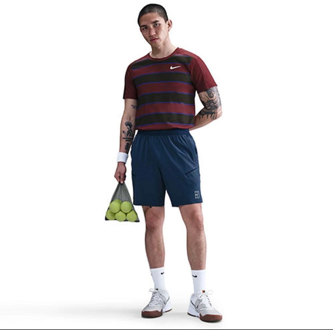 ナイキ コート DFADV スラム S/S トップ RG