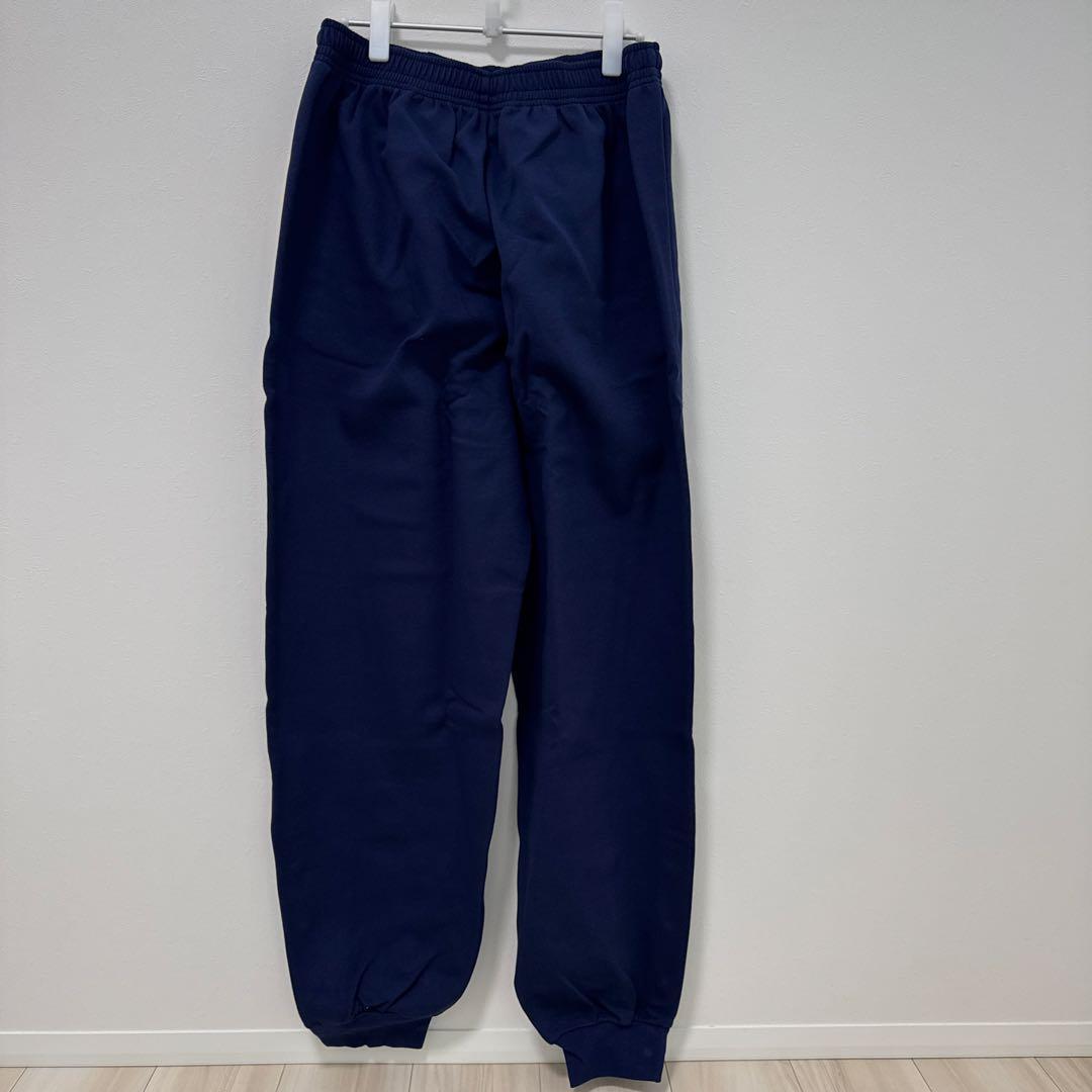 【新品タグ付】asicsスウェットパンツ 2XL ネイビー 裾ボタン バスケ