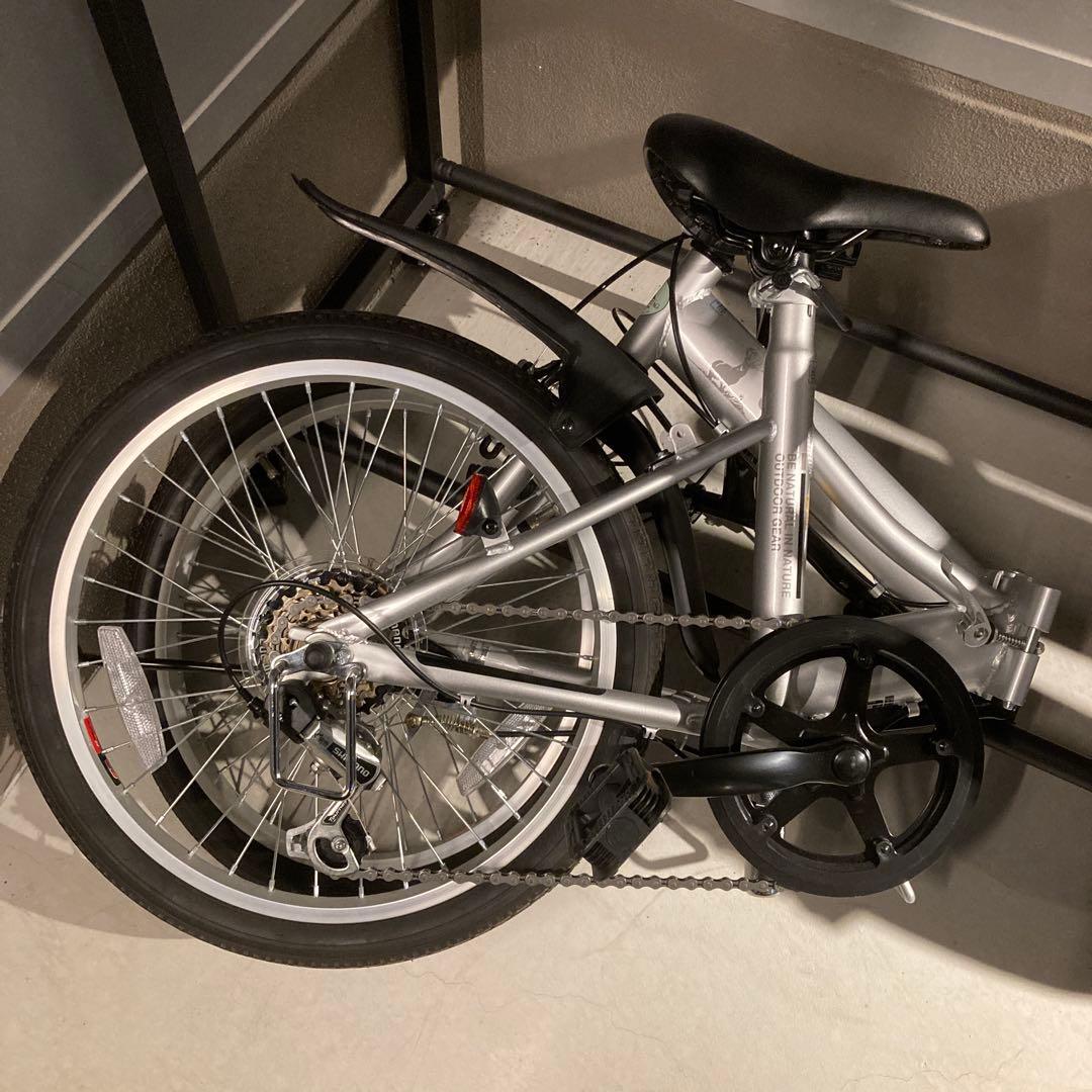 キャプテンスタッグ 20インチ 折り畳み自転車