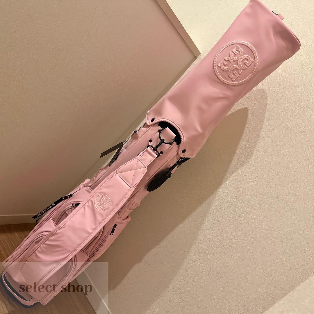 【♡】新品未使用 G/FOREスタンド式 キャディー　バック ピンク　ゴルフ