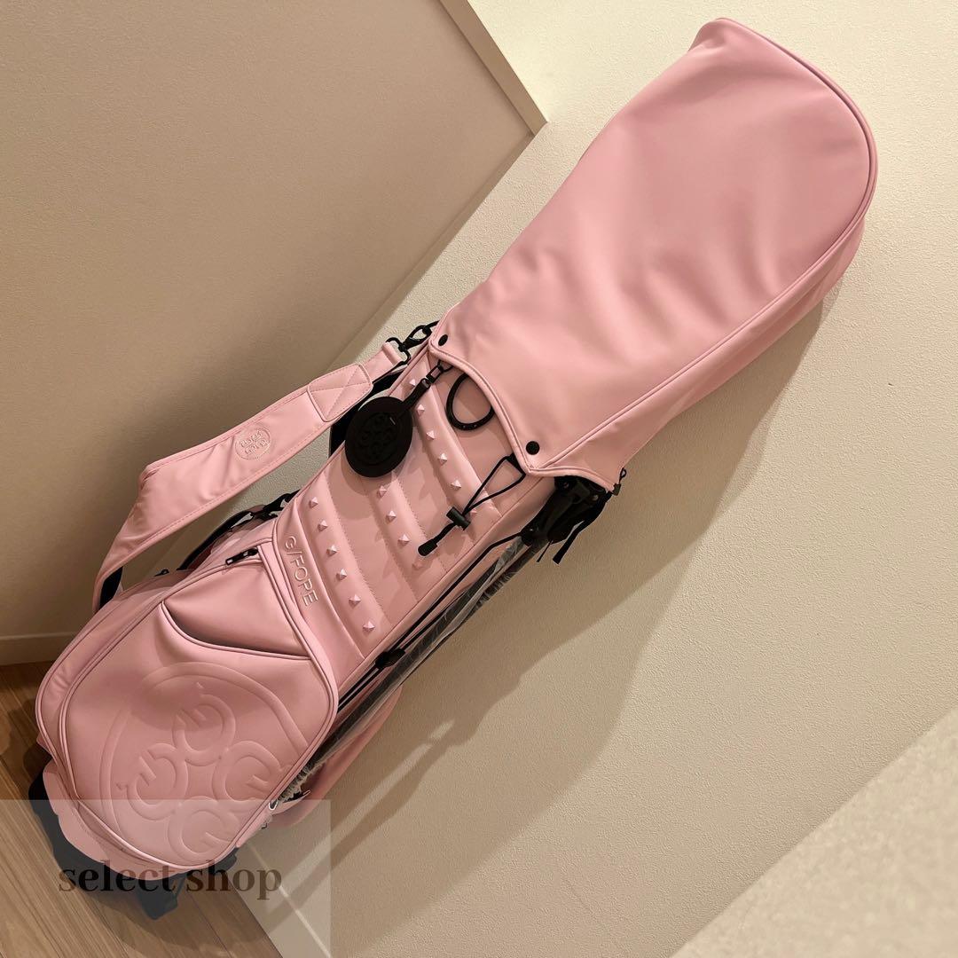 【♡】新品未使用 G/FOREスタンド式 キャディー　バック ピンク　ゴルフ