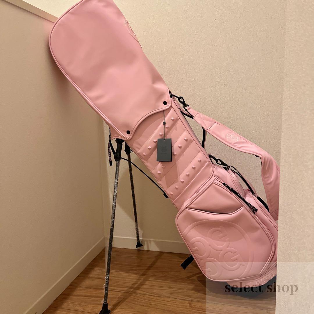 【♡】新品未使用 G/FOREスタンド式 キャディー　バック ピンク　ゴルフ