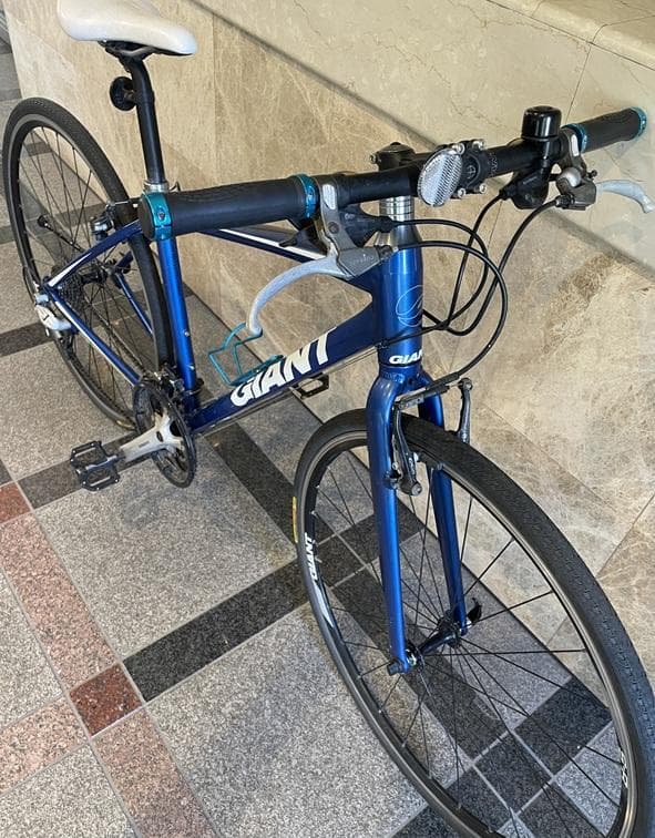 GIANT-escapeRX青-クロスバイクXSサイズ-手渡しのみでお願いします