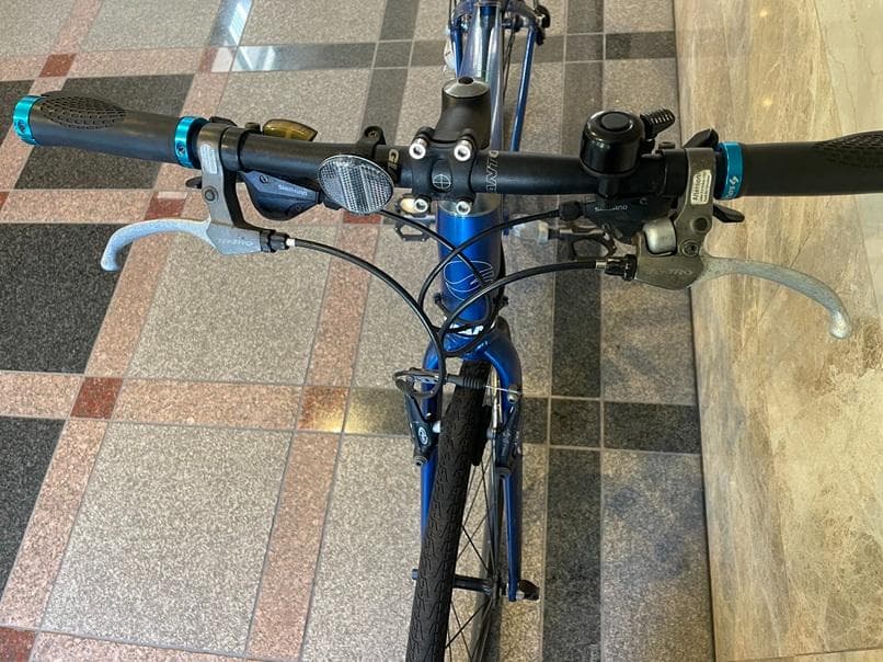 GIANT-escapeRX青-クロスバイクXSサイズ-手渡しのみでお願いします