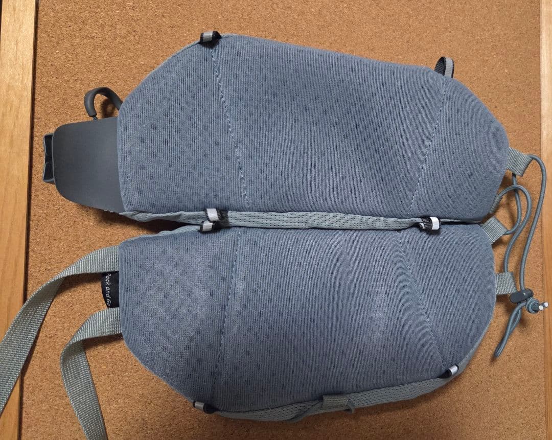 MS-l1+RUSHLIGHT 2.0 ボディバッグ グレー ライト付き