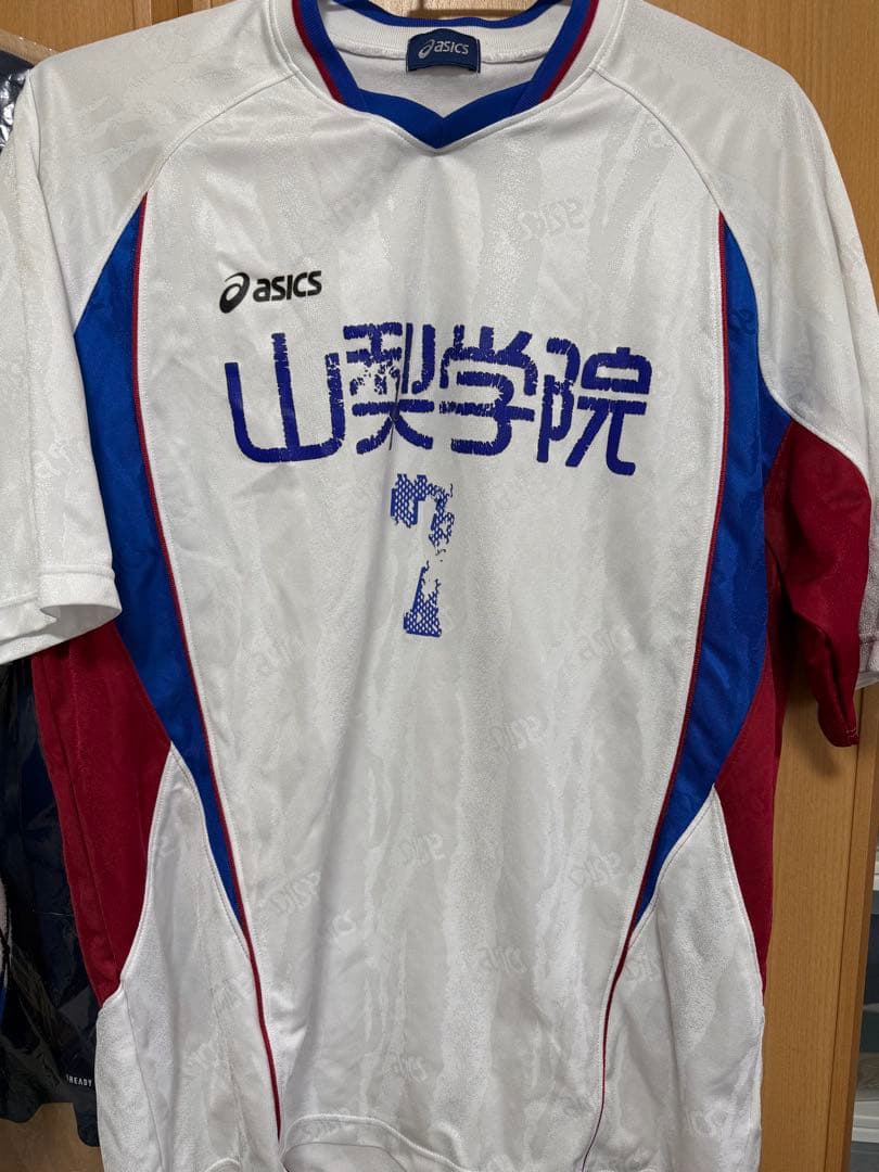 asics 山梨学院 サッカーウェア 7番