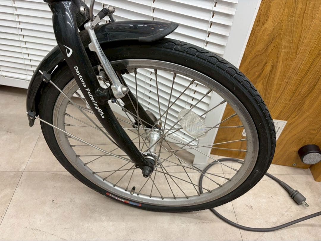 デイトナ DE01 電動自転車 後輪パンク 現状
