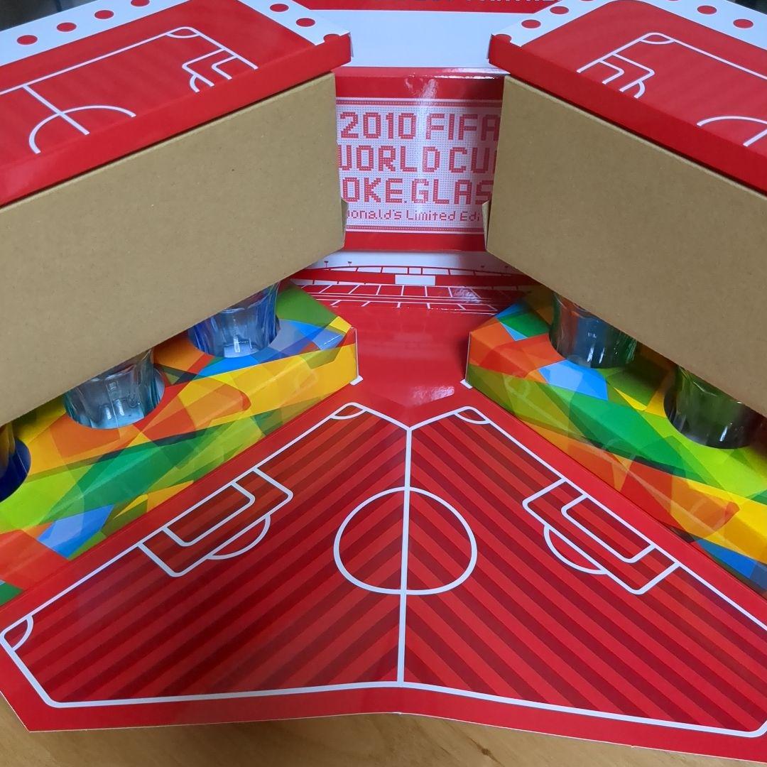 記念グッズ 2010FIFA WORLD CUP COKE GLASS McDonald's