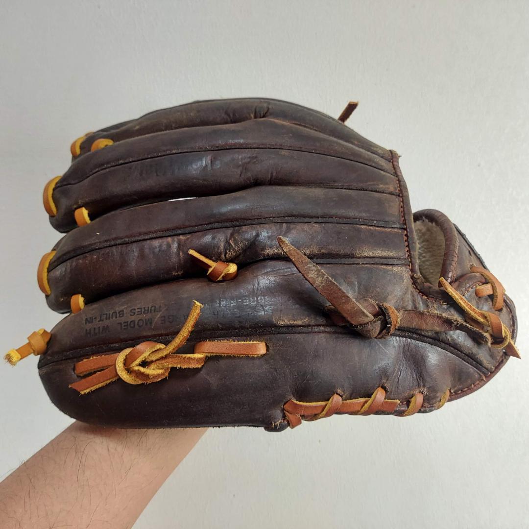 【超レア！ビンテージ再生品】大人用・軟式グローブ　オールラウンド　ミズノ