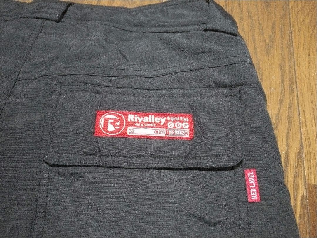 Rivalley REDLEVEL★フィッシングウェア★メイサイ柄・ブラック