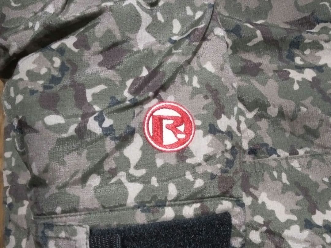 Rivalley REDLEVEL★フィッシングウェア★メイサイ柄・ブラック