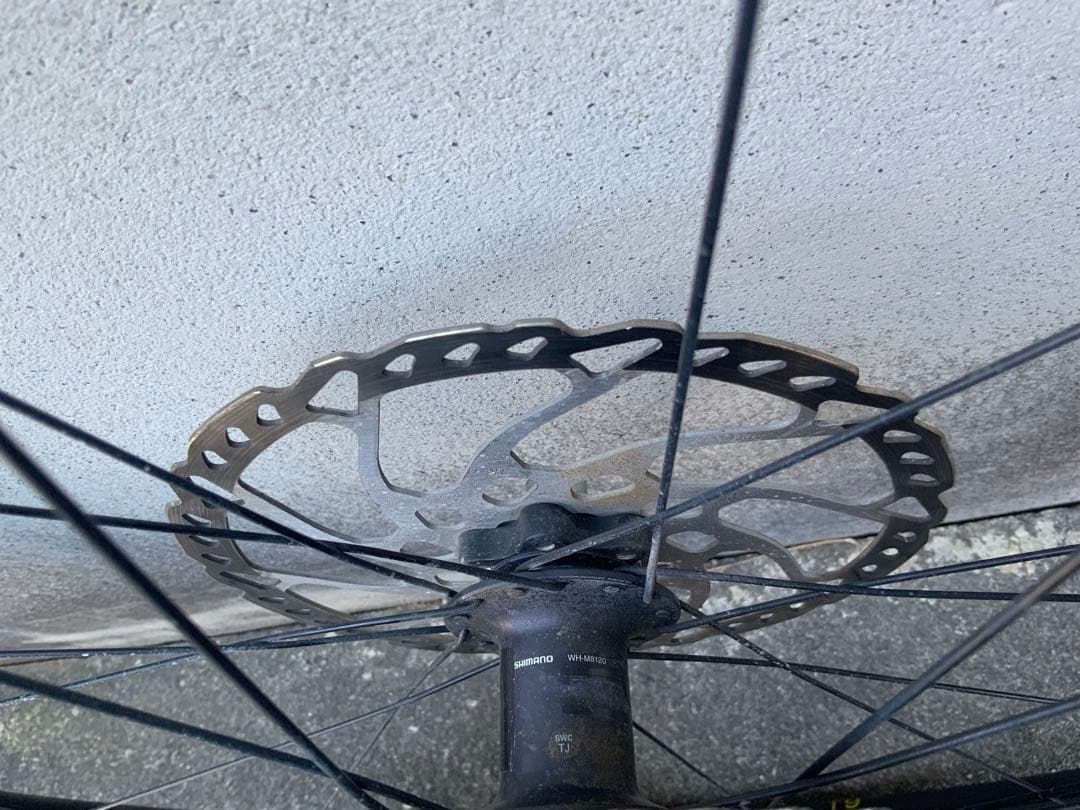 SHIMANO ホイール XT WH−8120 フロントリアセット