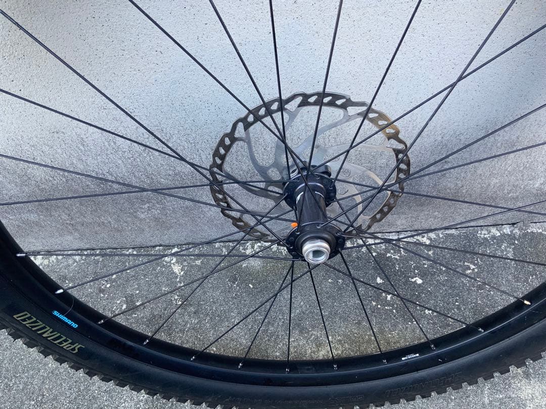 SHIMANO ホイール XT WH−8120 フロントリアセット