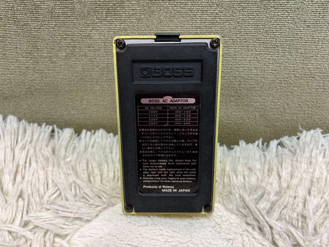 日本製 BOSS SD-1 SUPER Over Drive エフェクターペダル