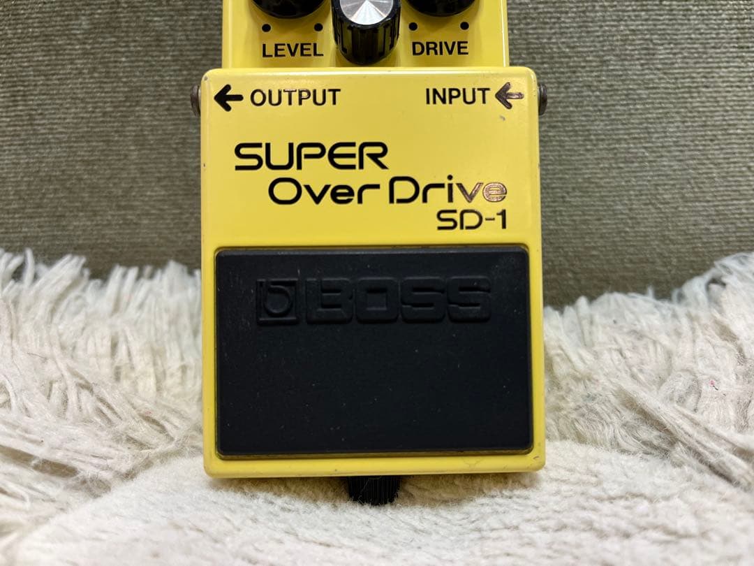 日本製 BOSS SD-1 SUPER Over Drive エフェクターペダル