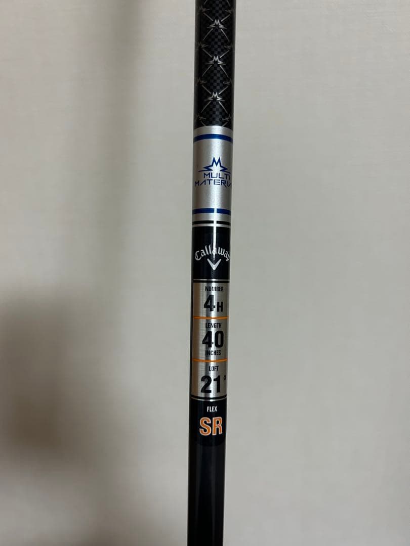 Callaway PARADYM ユーティリティ　4番21度 レフティ