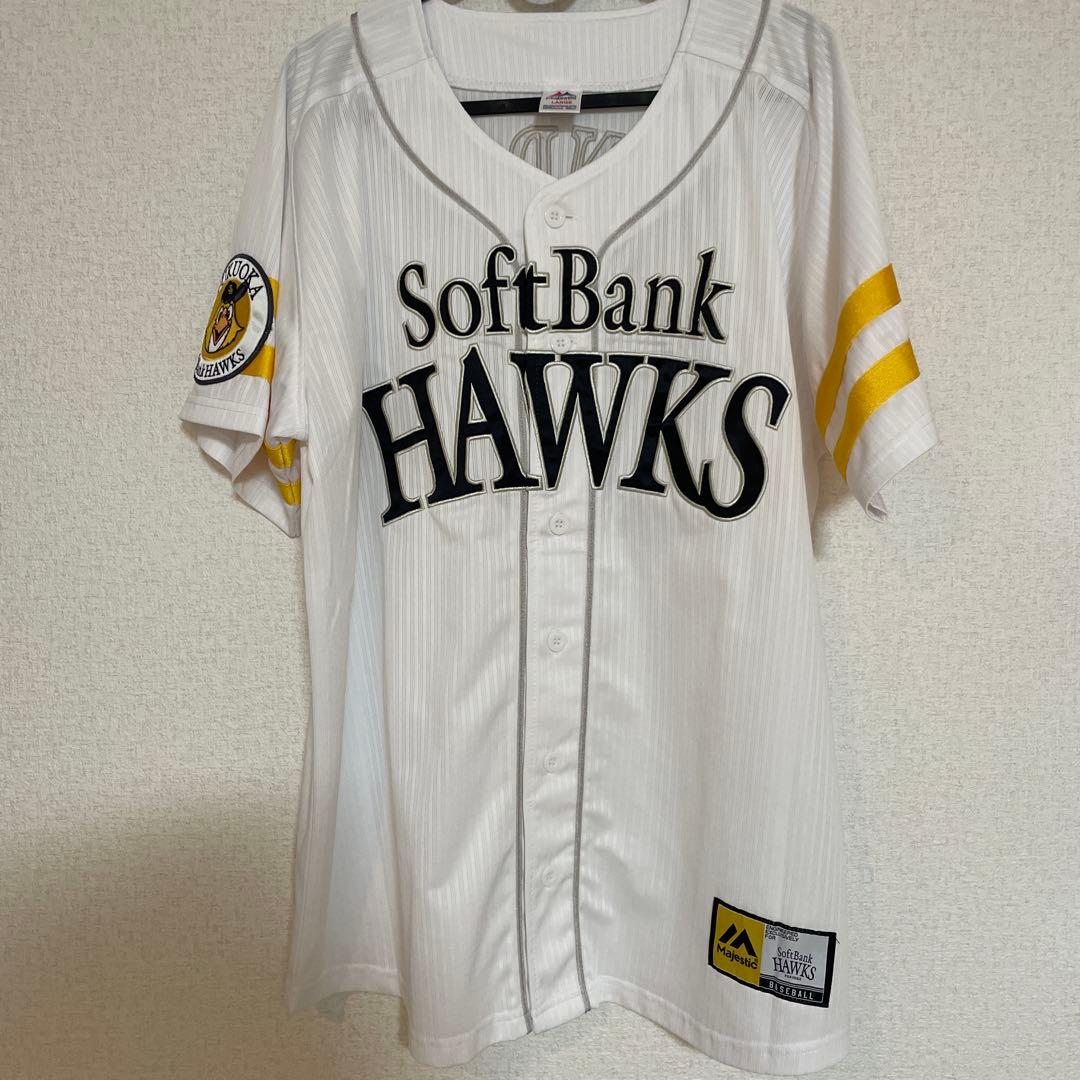 《美品》ソフトバンクホークス 近藤選手ホームユニフォーム Lサイズ