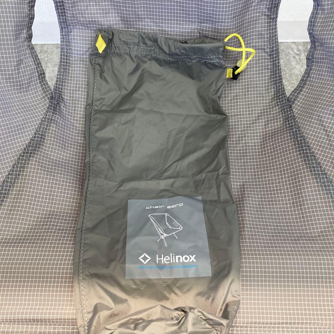 価格交渉可　Helinox チェアゼロ グレー