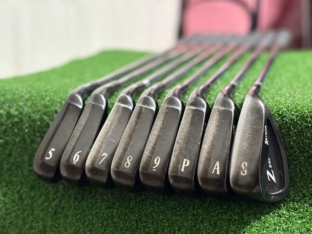 限定SRIXONスリクソンZ545ブラックアイアンセット8本デザインチューニング