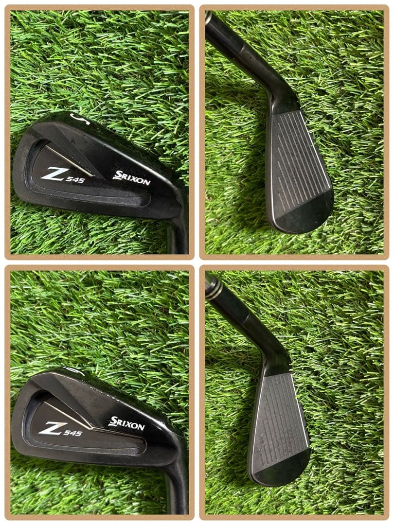 限定SRIXONスリクソンZ545ブラックアイアンセット8本デザインチューニング