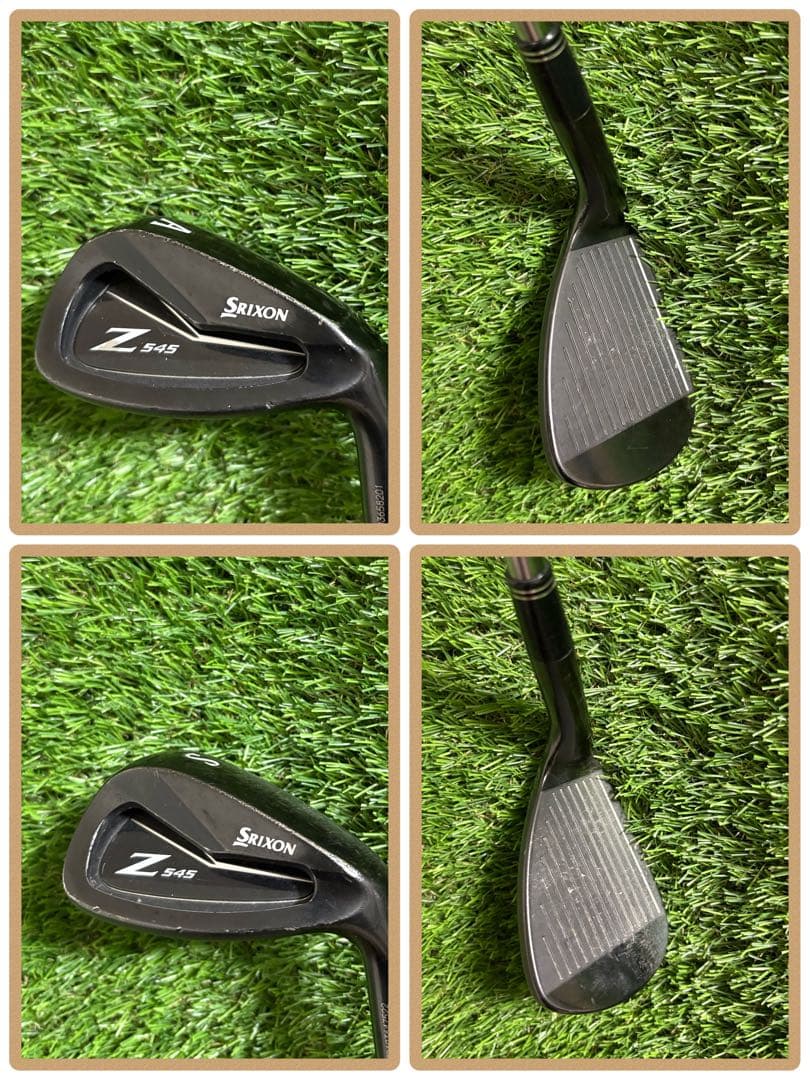 限定SRIXONスリクソンZ545ブラックアイアンセット8本デザインチューニング