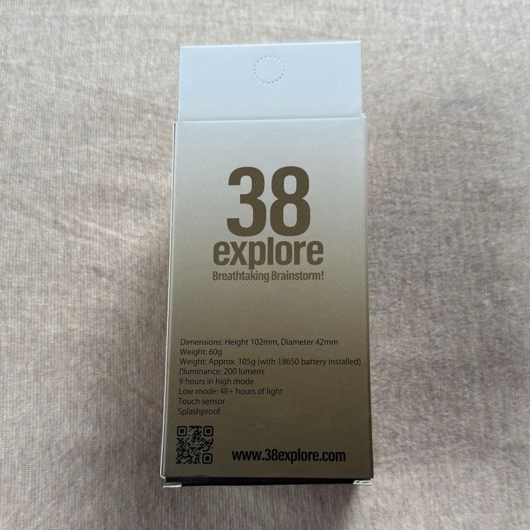 新品未開封 NORAs 38灯 夏 白 ミヤビ 38explore MIYABI