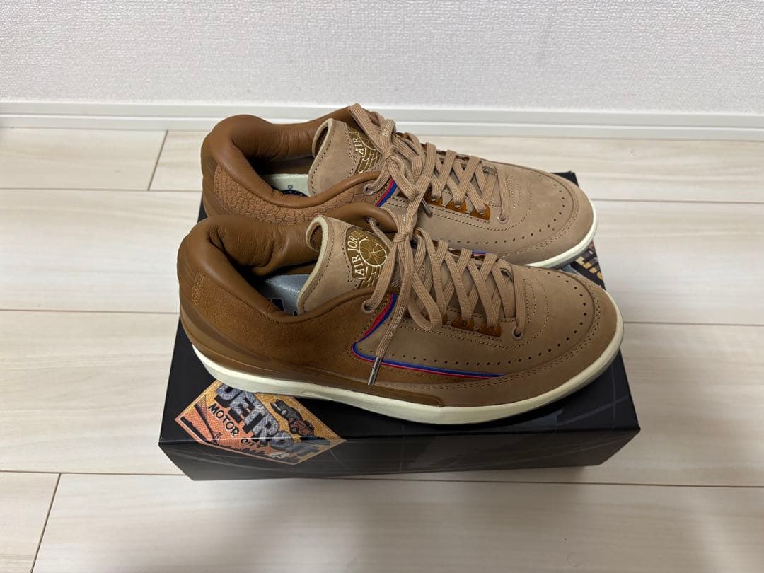 NIKE Air Jordan 2 Retro ブラウンシューズ