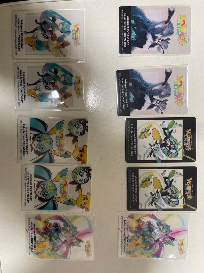 初音ミク ポケモン コラボカード15枚-3セット