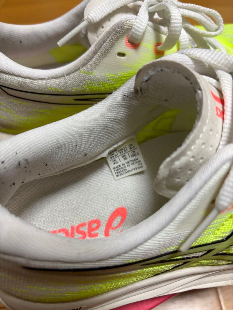 ASICS EVORIDE SPEED2 レディース 23.5㎝ 走行約80㌔