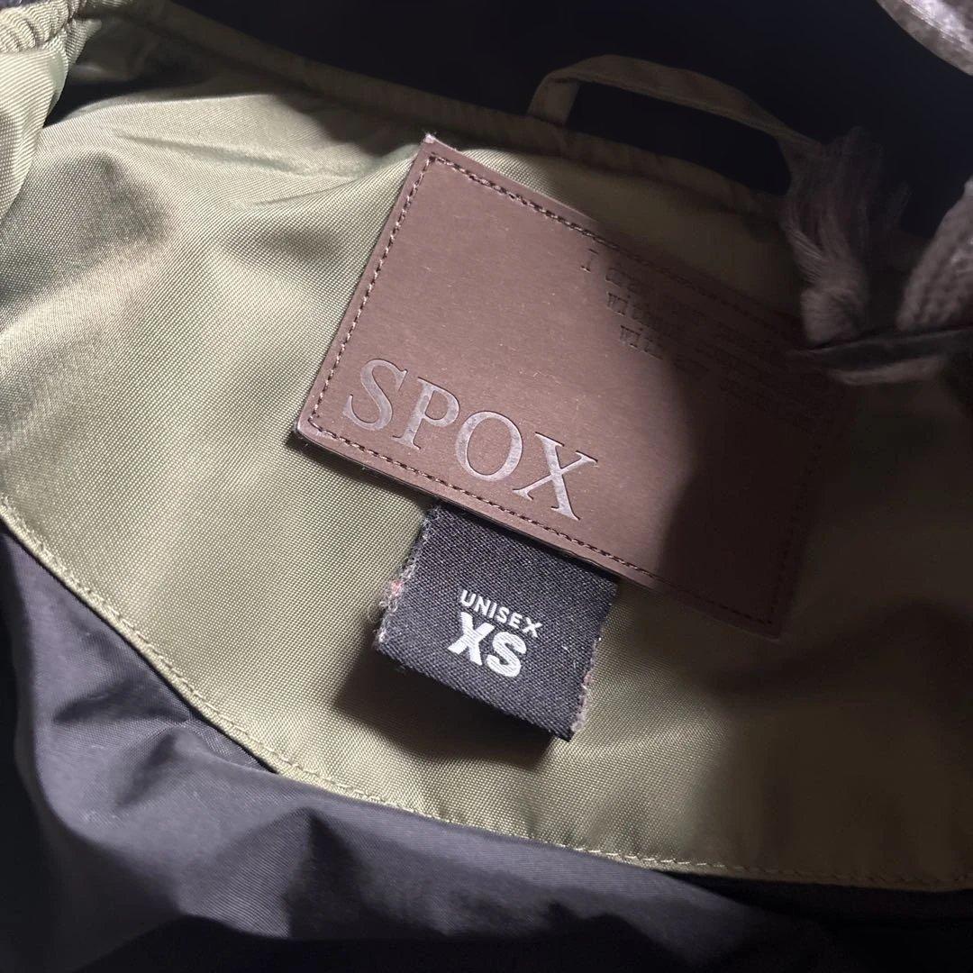 SPOX フード付きジャケット XS オリーブ