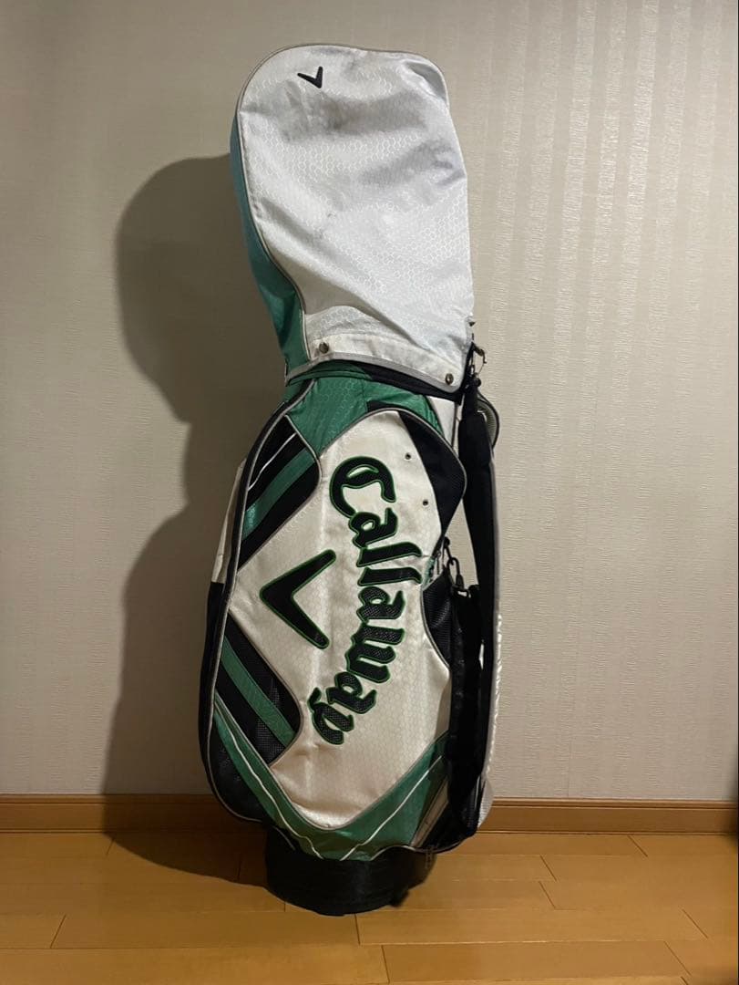 Callaway キャディバッグ ホワイト/グリーン