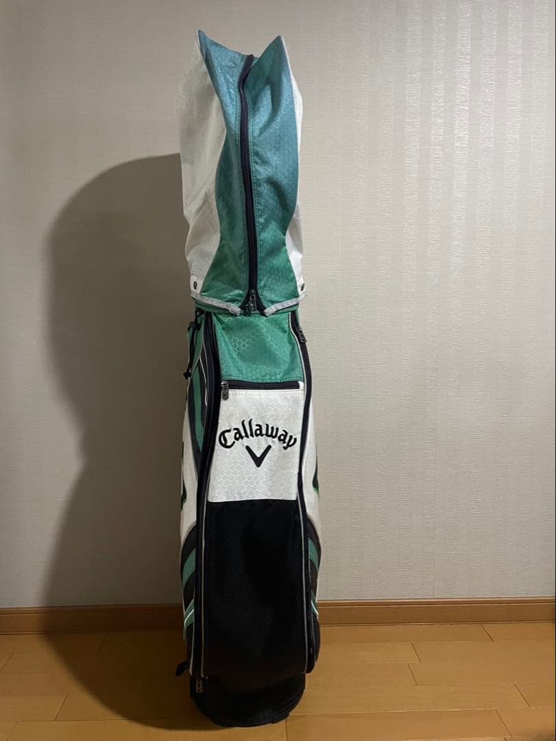 Callaway キャディバッグ ホワイト/グリーン