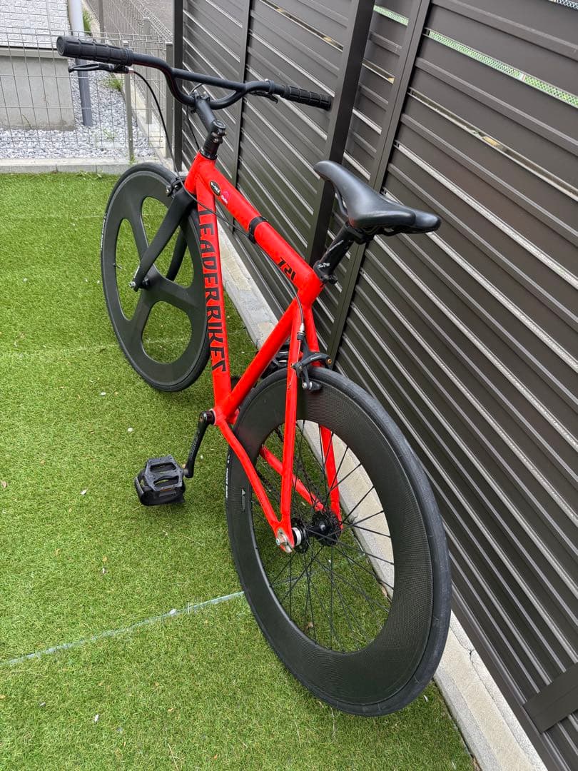 LEADERBIKE 721 ピストバイク オレンジ