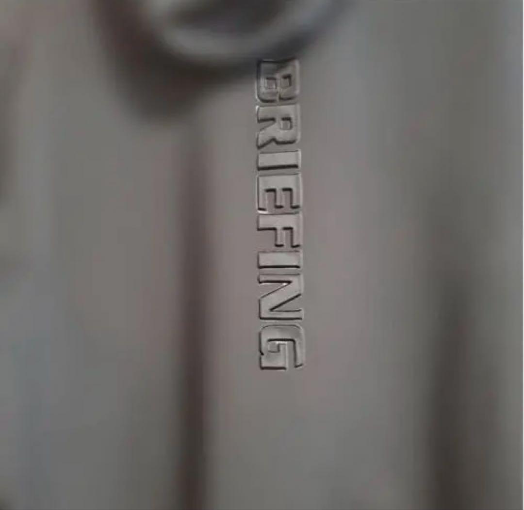 BRIEFING フルジップ フード付きトレーナー 2XL 黒