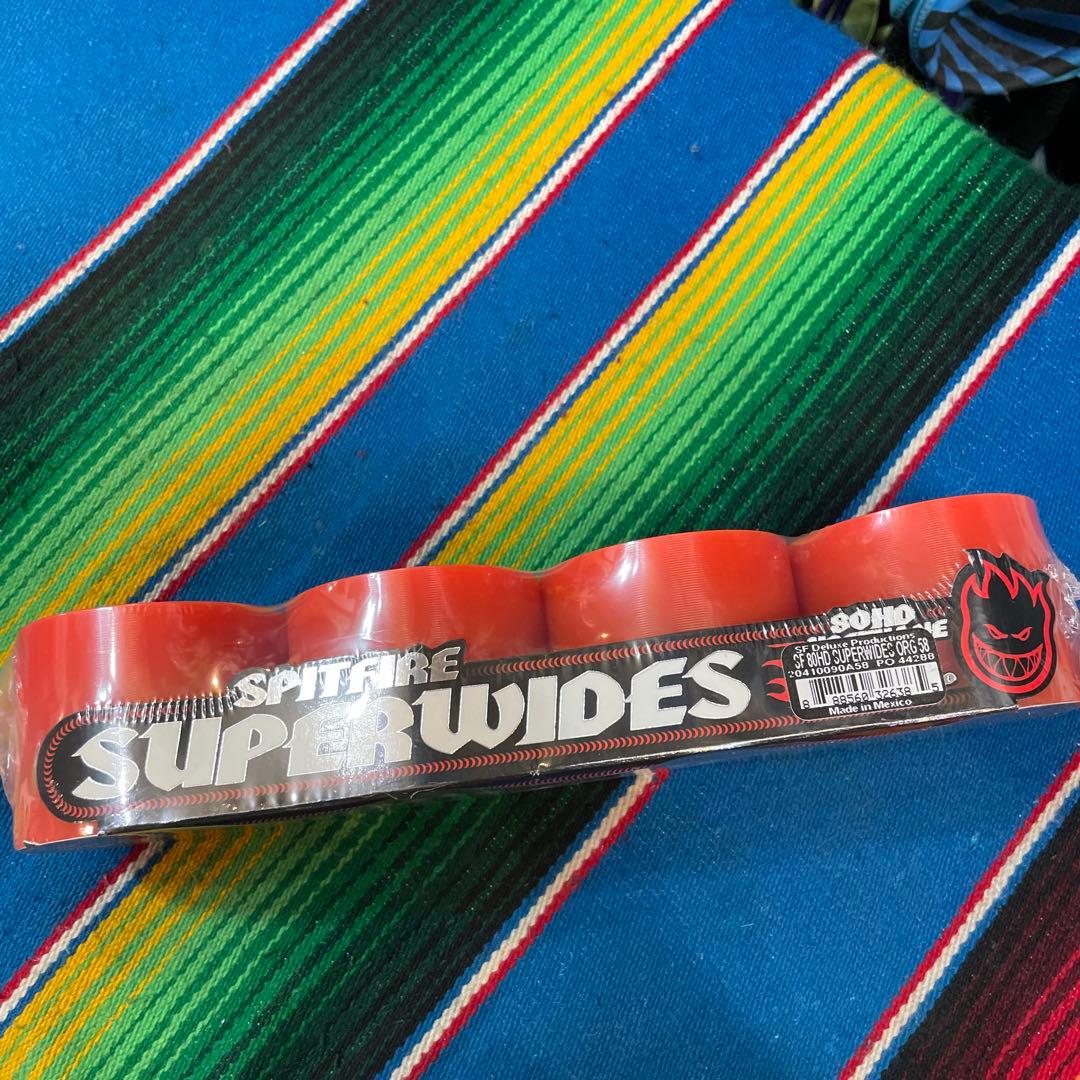 Spitfire Super Wides オレンジウィール 58mm80HD