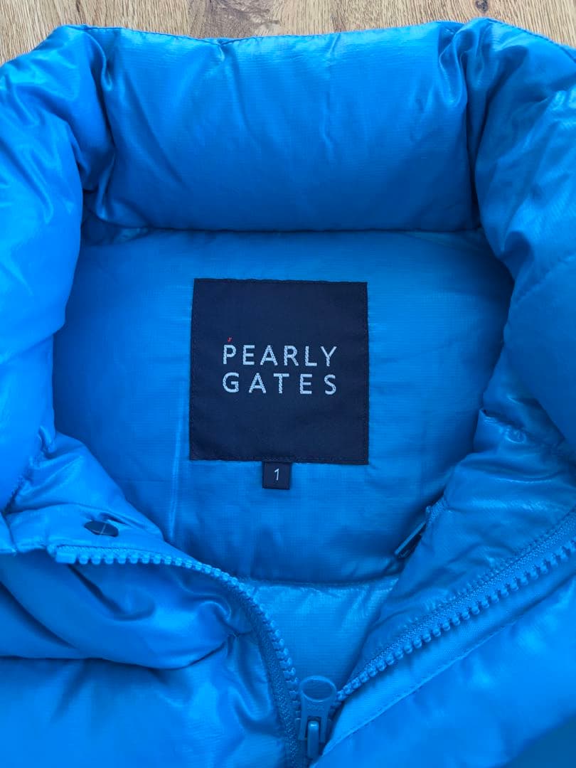 PEARLY GATES ダウン　青系