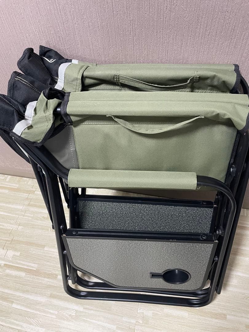 【送料無料&週末価格】Coleman サイドテーブル付 デッキチェア 2個セット
