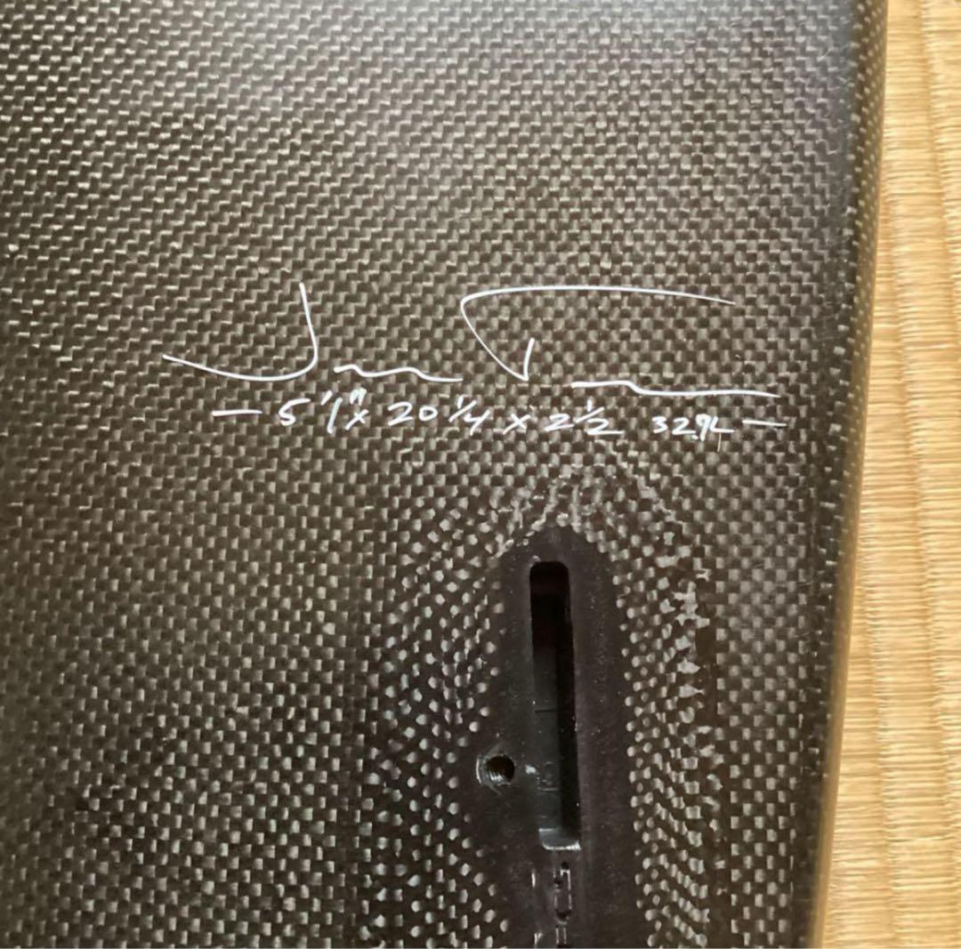 ダークアーツサーフボード　JTサーフボード　カーボンサーフボード　コフィン