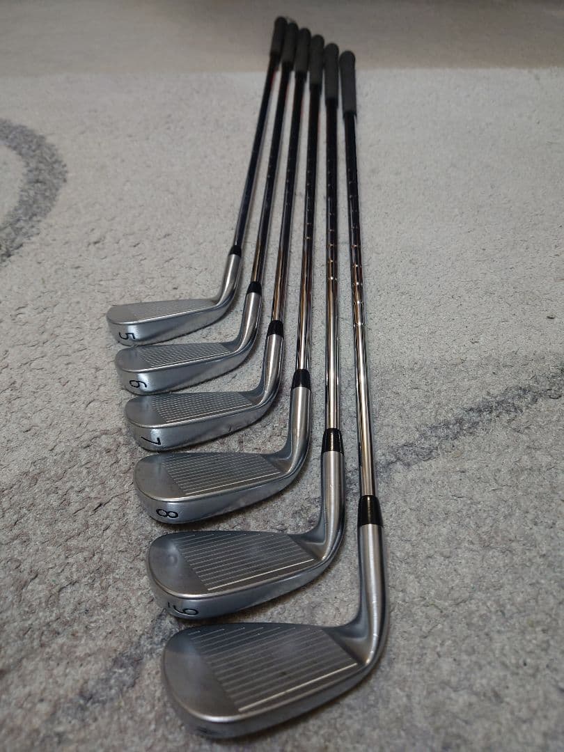 PXG 0311P GEN3 アイアン 6本セット スチールシャフト 5番〜W