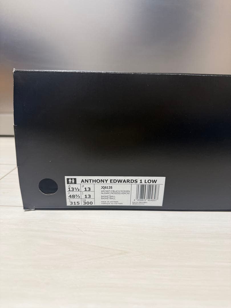 Anthony Edward’s 1 Low 箱あり