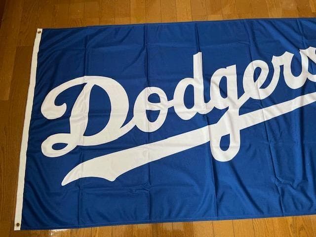大谷翔平ドジャースWS2025優勝パレ―ドBUS実使用限定フラッグTM