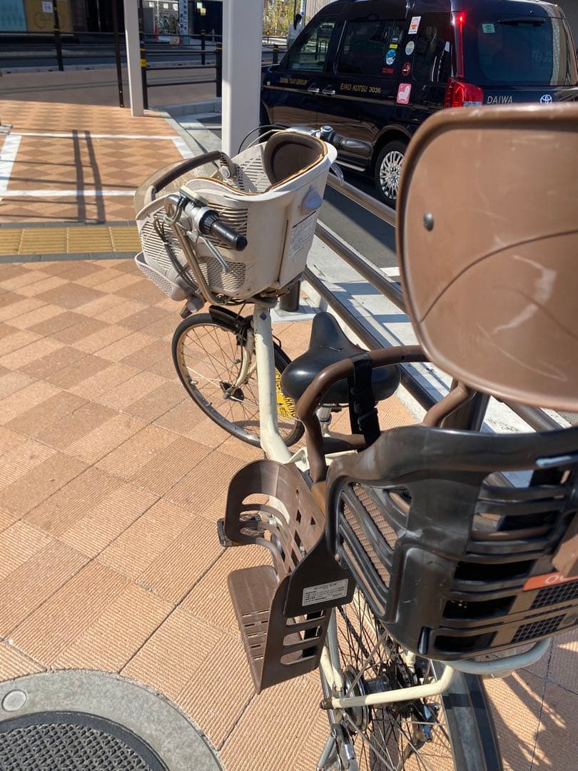 ブリヂストン 電動アシスト自転車 3人乗り