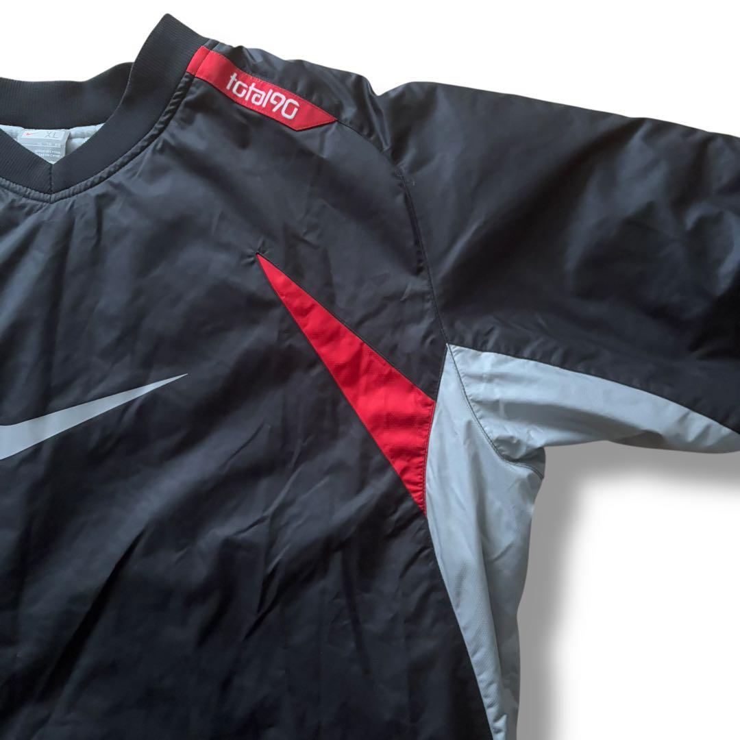 00s NIKE total90 ナイロン ピステ セットアップ XL