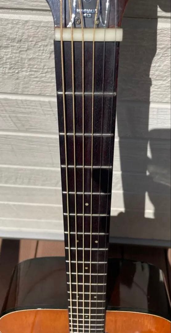YAMAHA FG110 68年赤ラベル初期　低弦高の優良コンディション　アコギ