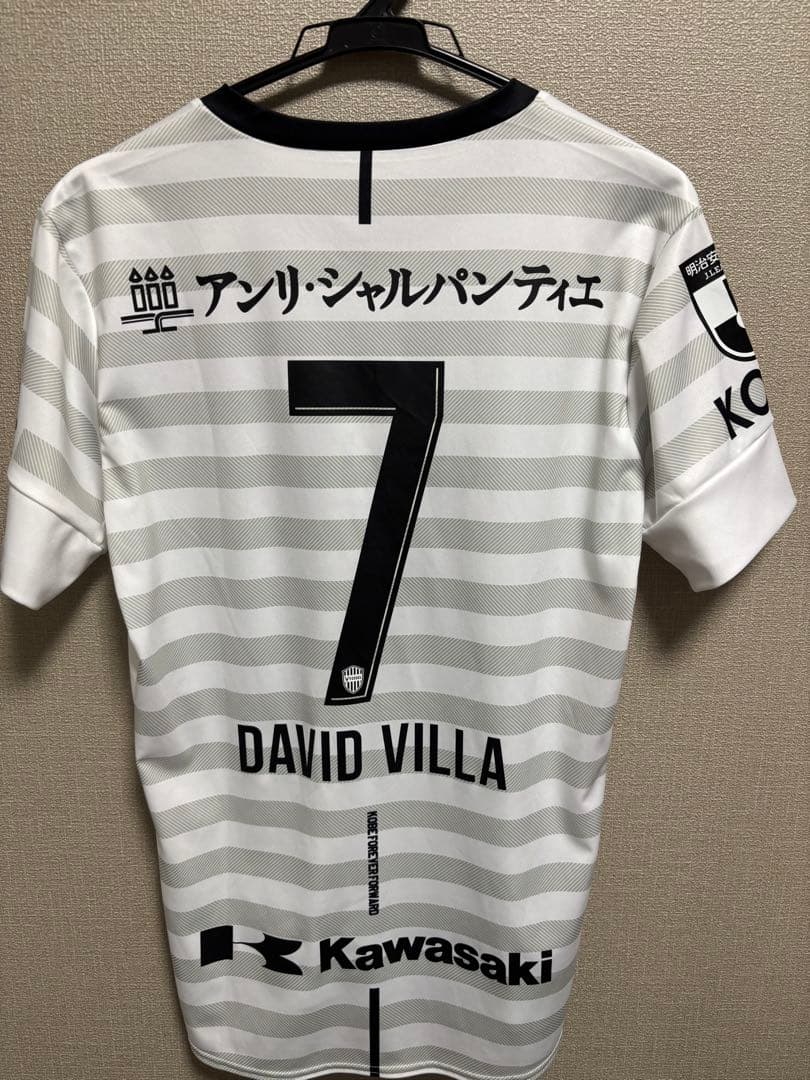 ヴィッセル神戸　David Villa 7番 Lサイズ