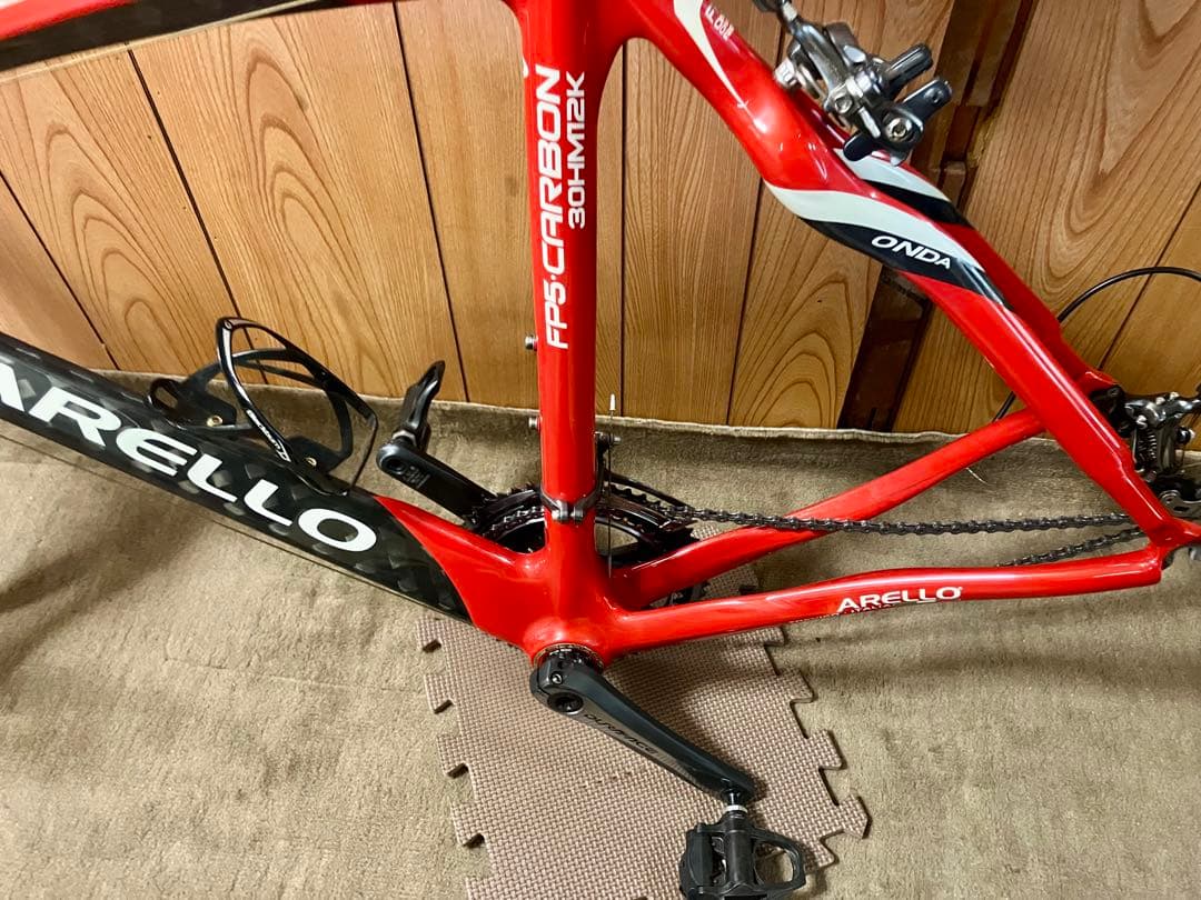 PINARELLO FP5 FSA一体型カーボンハンドル アルテグラ組 デュラ