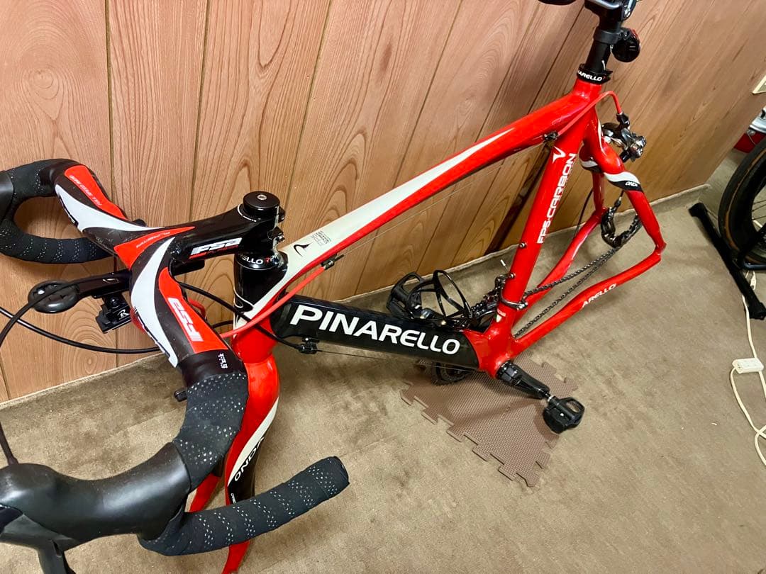 PINARELLO FP5 FSA一体型カーボンハンドル アルテグラ組 デュラ