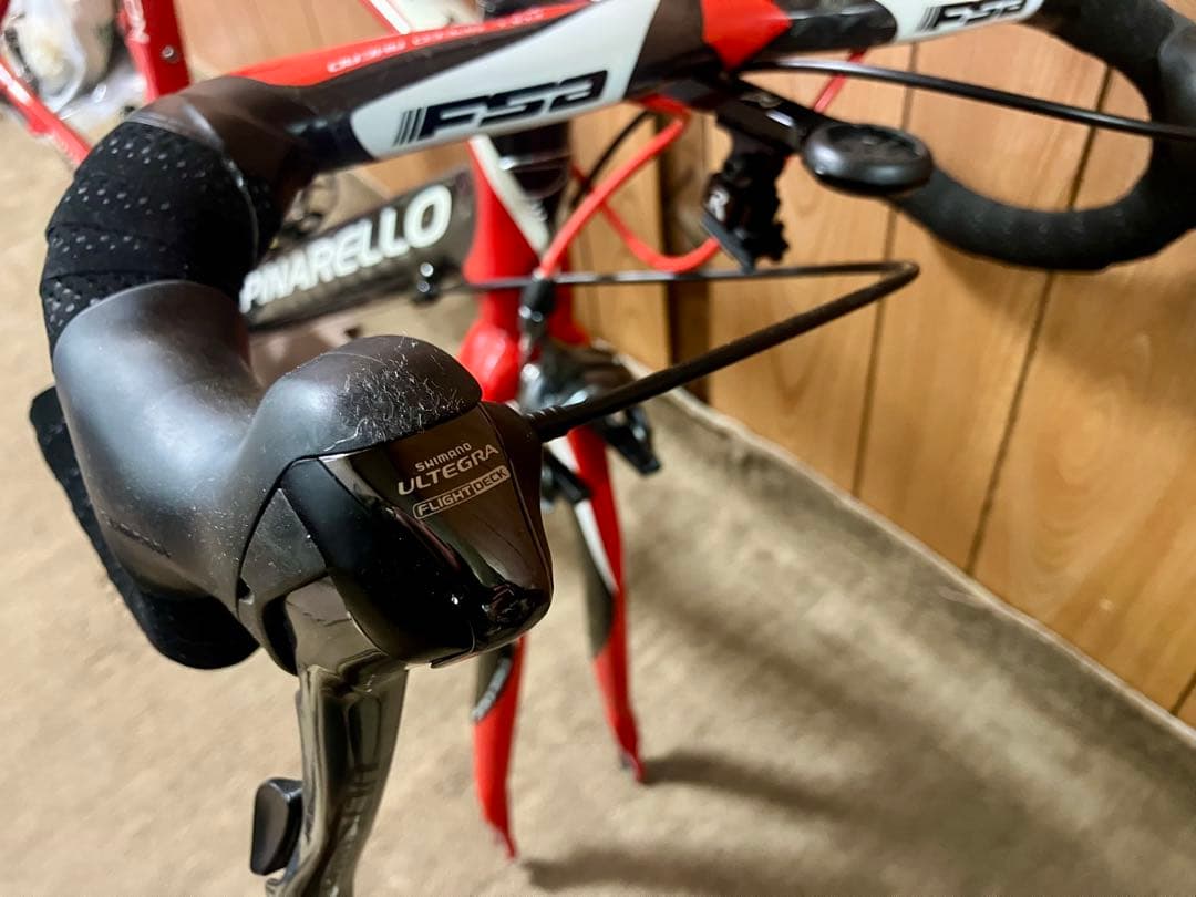 PINARELLO FP5 FSA一体型カーボンハンドル アルテグラ組 デュラ